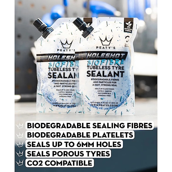 Bezdušový set Peaty's Tubeless Conversion Kit 27 mm (XC/trail) - 9