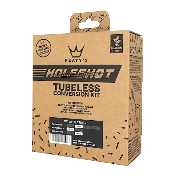 Bezdušový set Peaty's Tubeless Conversion Kit 27 mm (XC/trail) - 1