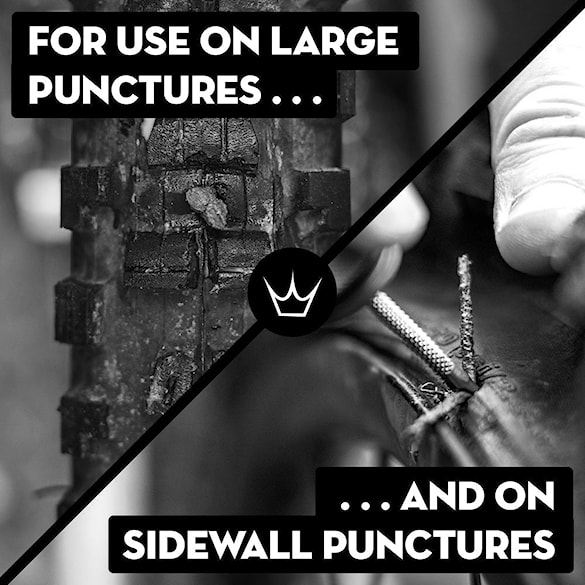 Oprava defektu Peaty's Holeshot Tubeless Puncture Plugger Kit slate - 6