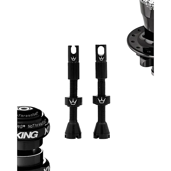 Ventilky Peaty's MK2 Tubeless Valves 42mm black - 5