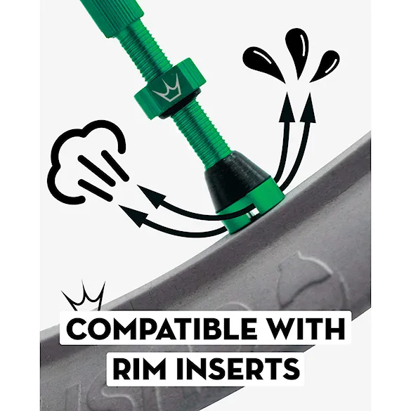 Ventily Peaty's MK2 Tubeless Valves 42 mm emerald - 6