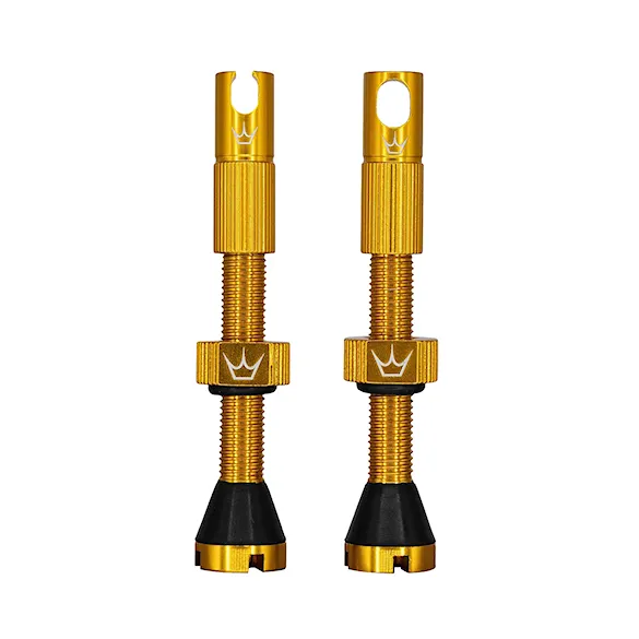 Ventilky Peaty's MK2 Tubeless Valves 42mm gold - 1