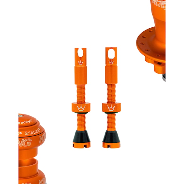 Ventilky Peaty's MK2 Tubeless Valves 42mm mango - 5