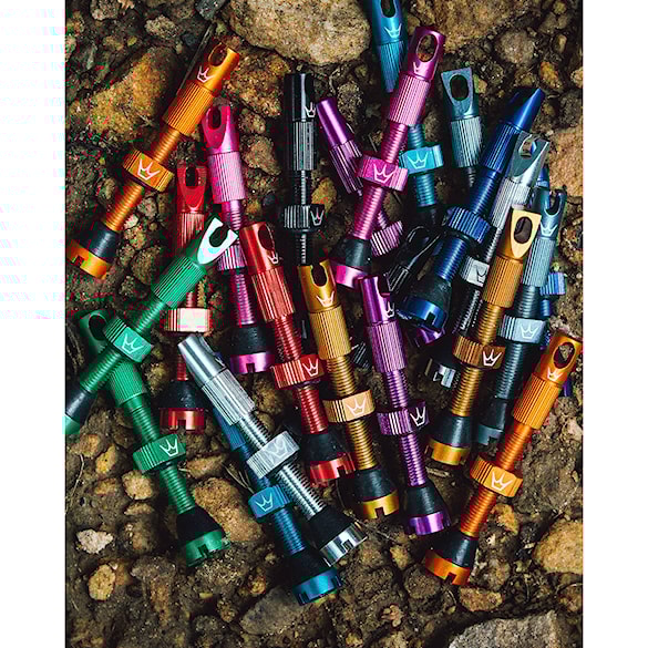 Valves Peaty's MK2 Tubeless Valves 42 mm rasta - 2