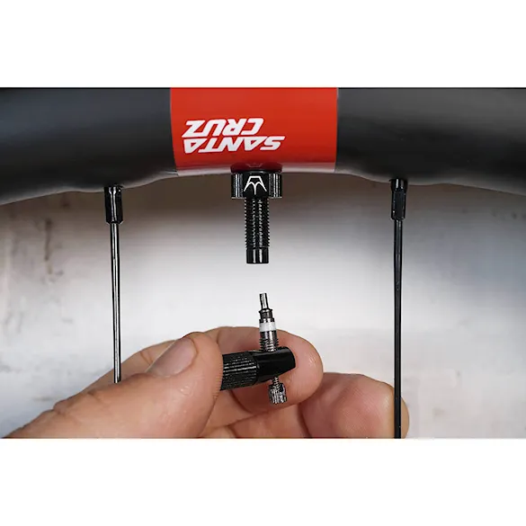 Ventilky Peaty's MK2 Tubeless Valves 42mm red - 11
