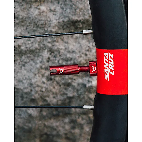 Ventilky Peaty's MK2 Tubeless Valves 42mm red - 4