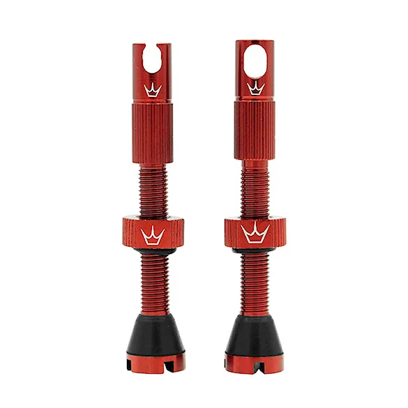 Ventilky Peaty's MK2 Tubeless Valves 42mm red - 1