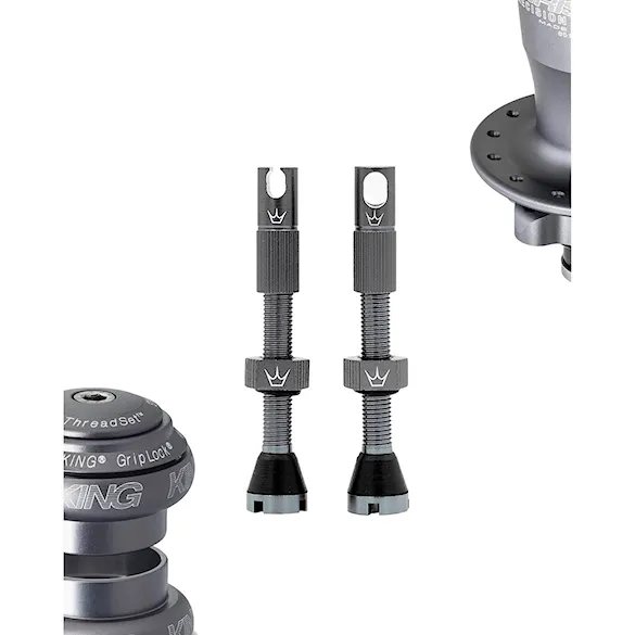 Wentyle Peaty's MK2 Tubeless Valves 42mm slate - 5