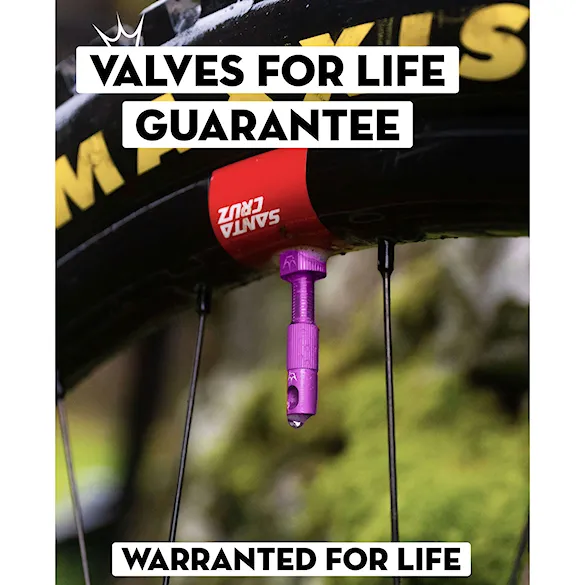 Wentyle Peaty's MK2 Tubeless Valves 42mm violet - 5