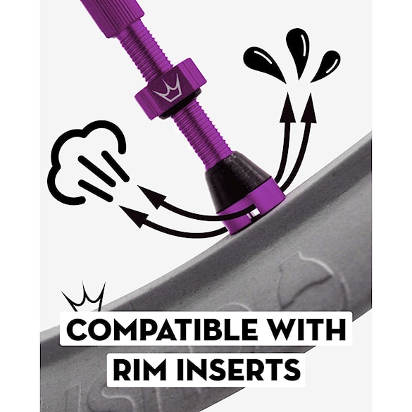 Ventily Peaty's MK2 Tubeless Valves 42 mm violet - 6