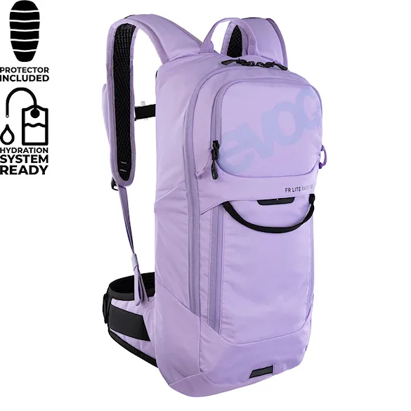 Bike Backpack EVOC FR Lite Race 10 purple rose - 1