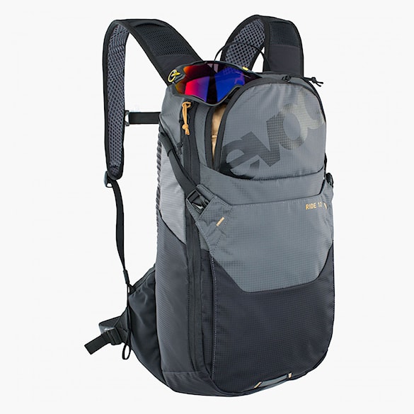Bike batoh EVOC Ride 12 + Hydration Bladder 2 carbon grey - 4