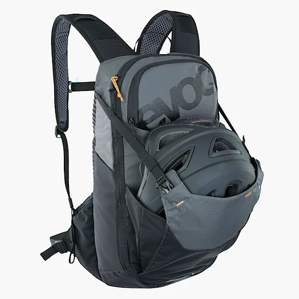 Bike Backpack EVOC Ride 12 + Hydration Bladder 2 carbon grey - 5
