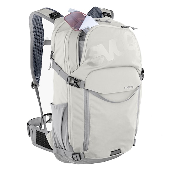 Bike Backpack EVOC Stage 18 sand/stone - 9