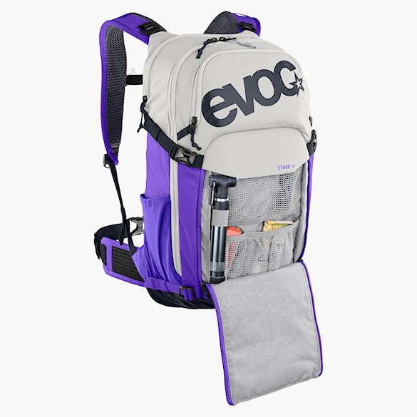 Bike plecak EVOC Stage 18 sand/violet - 5