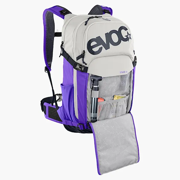 Bike plecak EVOC Stage 18 sand/violet - 5