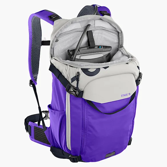 Bike plecak EVOC Stage 18 sand/violet - 6