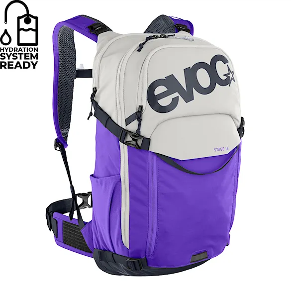 Bike plecak EVOC Stage 18 sand/violet - 1