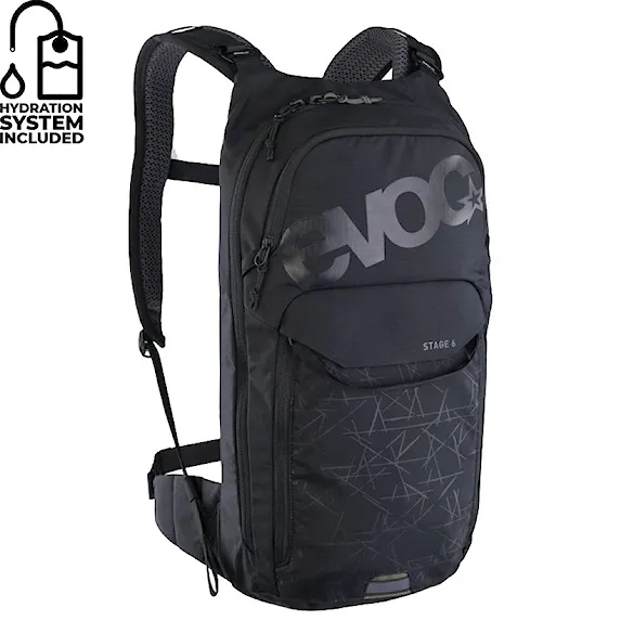 Bike Backpack EVOC Stage 6 + Hydration Bladder 2 black - 1