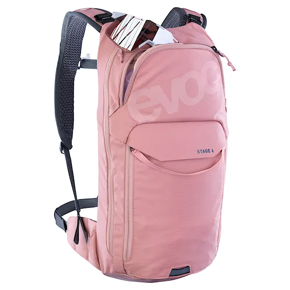 Bike batoh EVOC Stage 6 + Hydration Bladder 2 dusty pink - 5