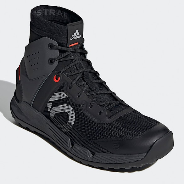 Bike topánky Five Ten 5.10 Trailcross Mid Pro core black/grey two/solar red 2025 - 4