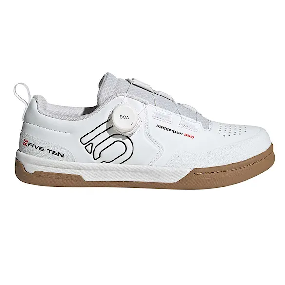 Bike boty Five Ten Freerider Pro Boa white/core black/red - 1