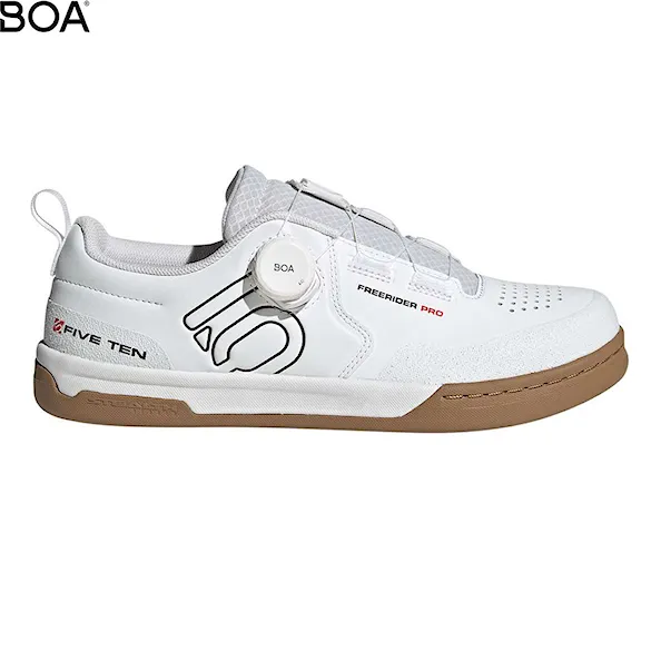 Bike boty Five Ten Freerider Pro Boa white/core black/red - 1