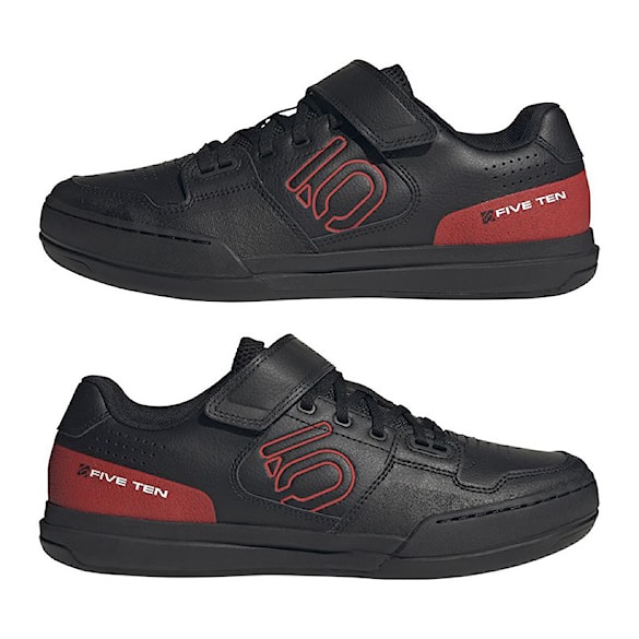 Bike boty Five Ten Hellcat core black/red/stout white - 7