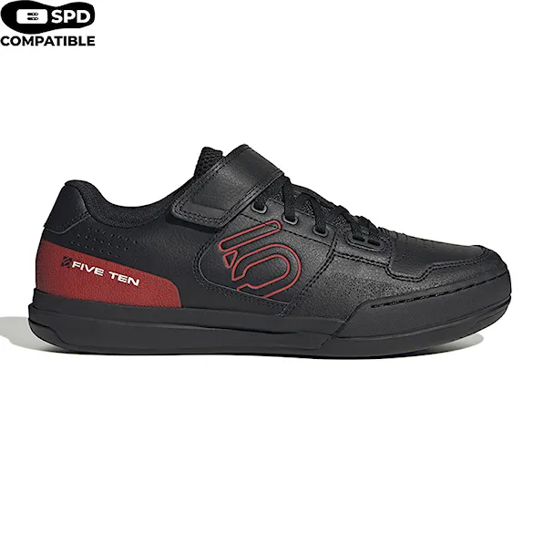 Bike boty Five Ten Hellcat core black/red/stout white - 1