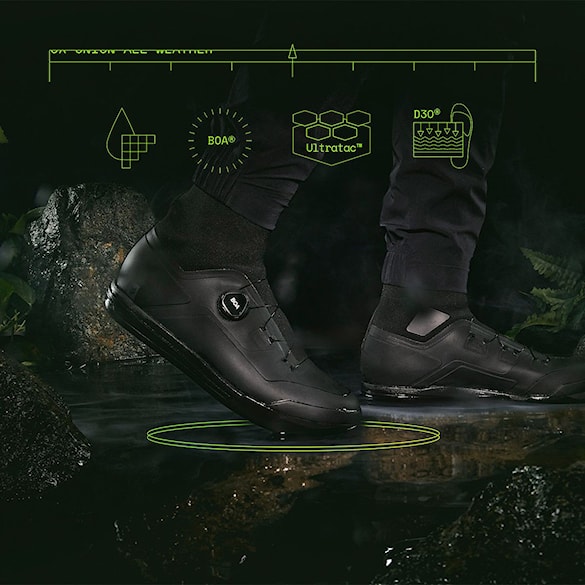 Bike Shoes Fox Fox Union All Weather Flat black 2026 - 7