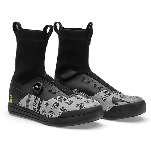 Bike Shoes Fox Fox Union All Weather Flat Lunar SE black 2025 - 4