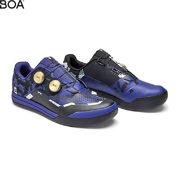 Bike buty Fox Union BOA Flat Goldstone LE purple 2025 - 1