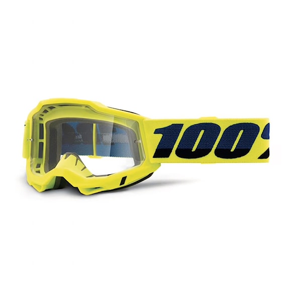 Bike okuliare 100% Accuri 2 Junior fluo/yellow | clear 2025 - 1