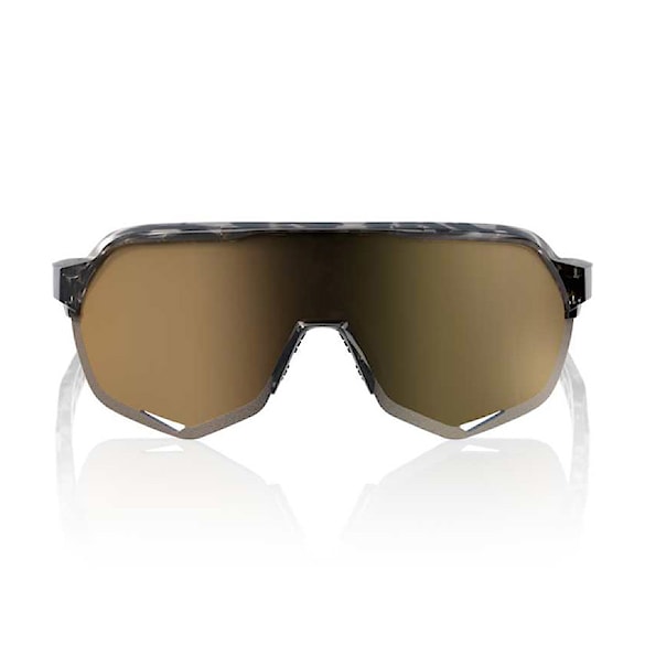 Okulary rowerowe 100% S2 gloss black havana | soft gold mirror 2025 - 3