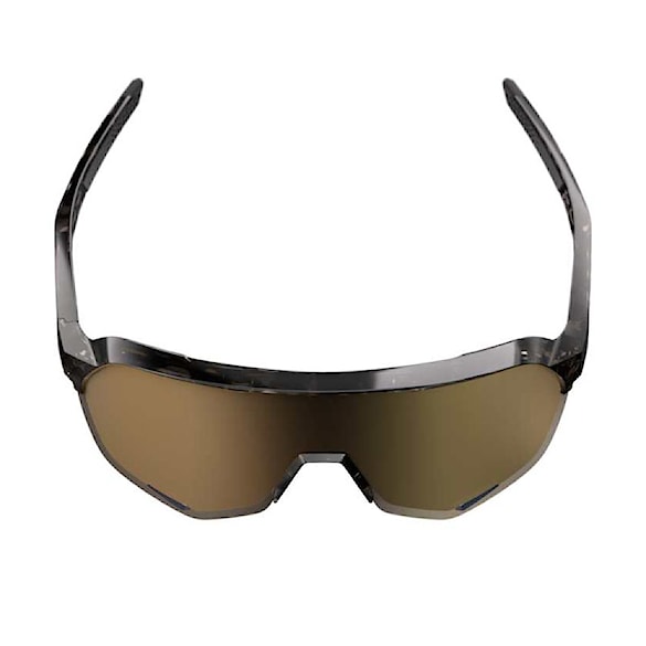 Okulary rowerowe 100% S2 gloss black havana | soft gold mirror 2025 - 4