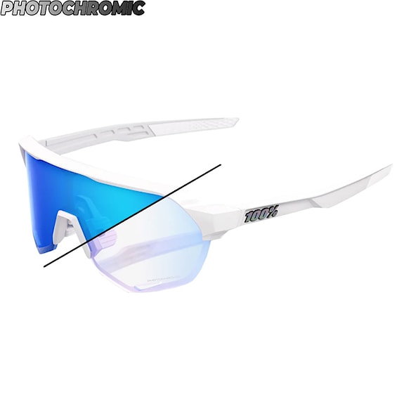 Bike brýle 100% S2 LE bastille | blue mirror photochromic 2025 - 1
