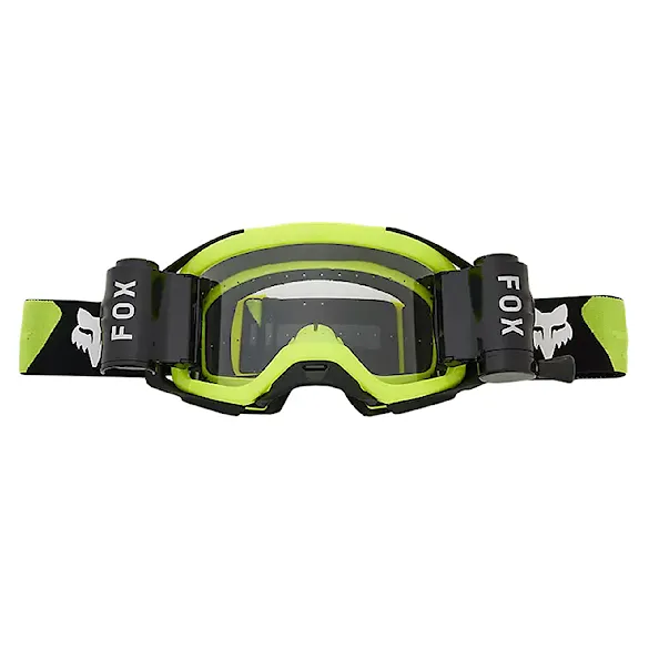 Okulary rowerowe Fox Airspace Rolloff Goggle fluorescent yellow 2024 - 1
