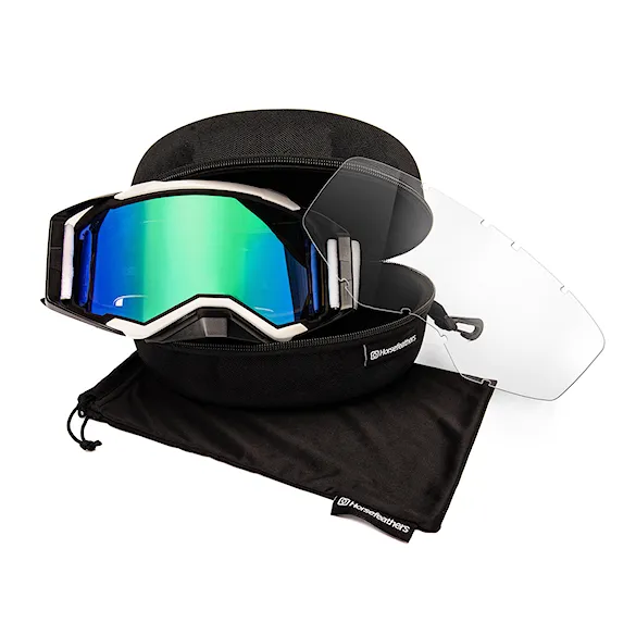 Bike Eyewear Horsefeathers Garett black/white 2026 - 6