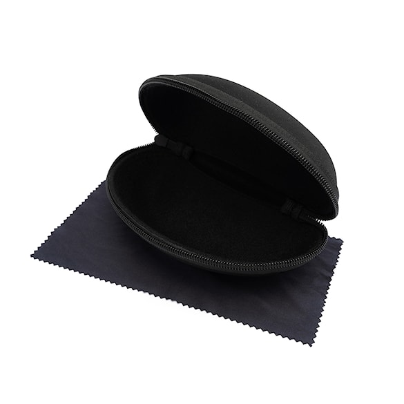 Bike okuliare Horsefeathers Magnum matt black | mirror red - 6