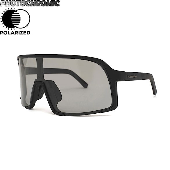 Bike okuliare Horsefeathers Magnum Photochromic matt black | gray - 1