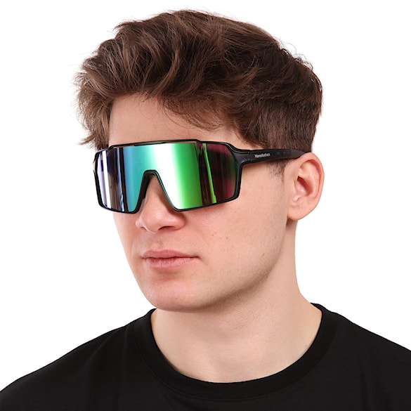 Okulary rowerowe Horsefeathers Neutron matt black | mirror green 2026 - 5