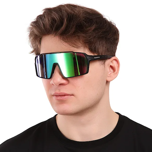 Bike okuliare Horsefeathers Neutron matt black | mirror green 2026 - 5