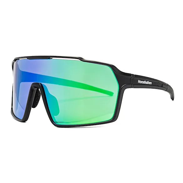 Bike okuliare Horsefeathers Neutron matt black | mirror green 2026 - 1