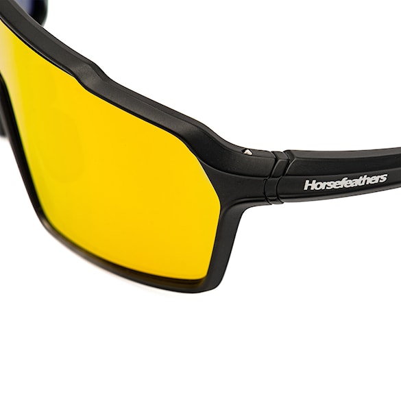Okulary rowerowe Horsefeathers Neutron matt black | mirror red 2026 - 2