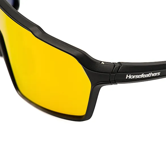 Okulary rowerowe Horsefeathers Neutron matt black | mirror red 2026 - 2