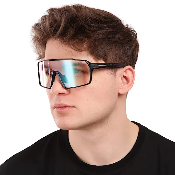 Okulary rowerowe Horsefeathers Neutron Photochromic matt black | mirror green 2026 - 5