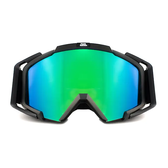 Okulary rowerowe Horsefeathers Patriot black | mirror green 2026 - 2