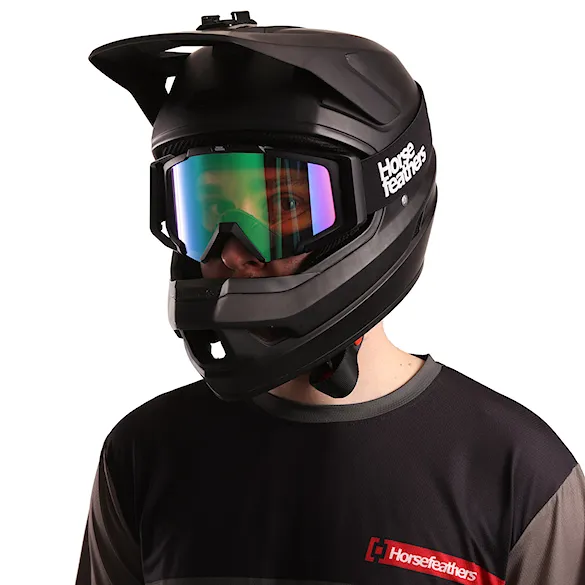 Okulary rowerowe Horsefeathers Patriot black | mirror green 2026 - 5