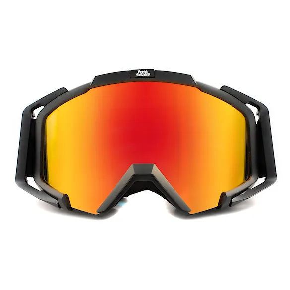 Okulary rowerowe Horsefeathers Patriot black | mirror red 2026 - 2
