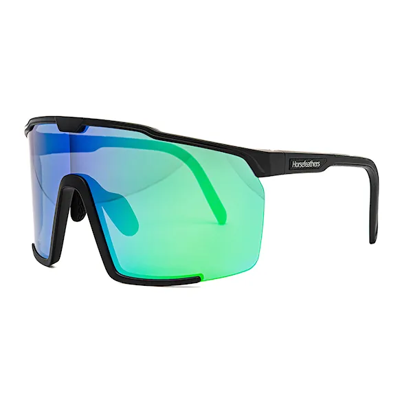 Okulary rowerowe Horsefeathers Proton matt black | mirror green 2026 - 1